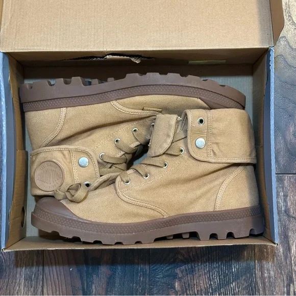 Palladium men’s baggy shoes / boots in Woodlin color way size 12 - Picture 6 of 16